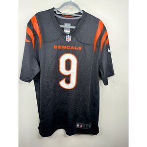 Cincinnati Bengals Joe Burrow Burrowhead Nike Player Game Black Jersey Size L